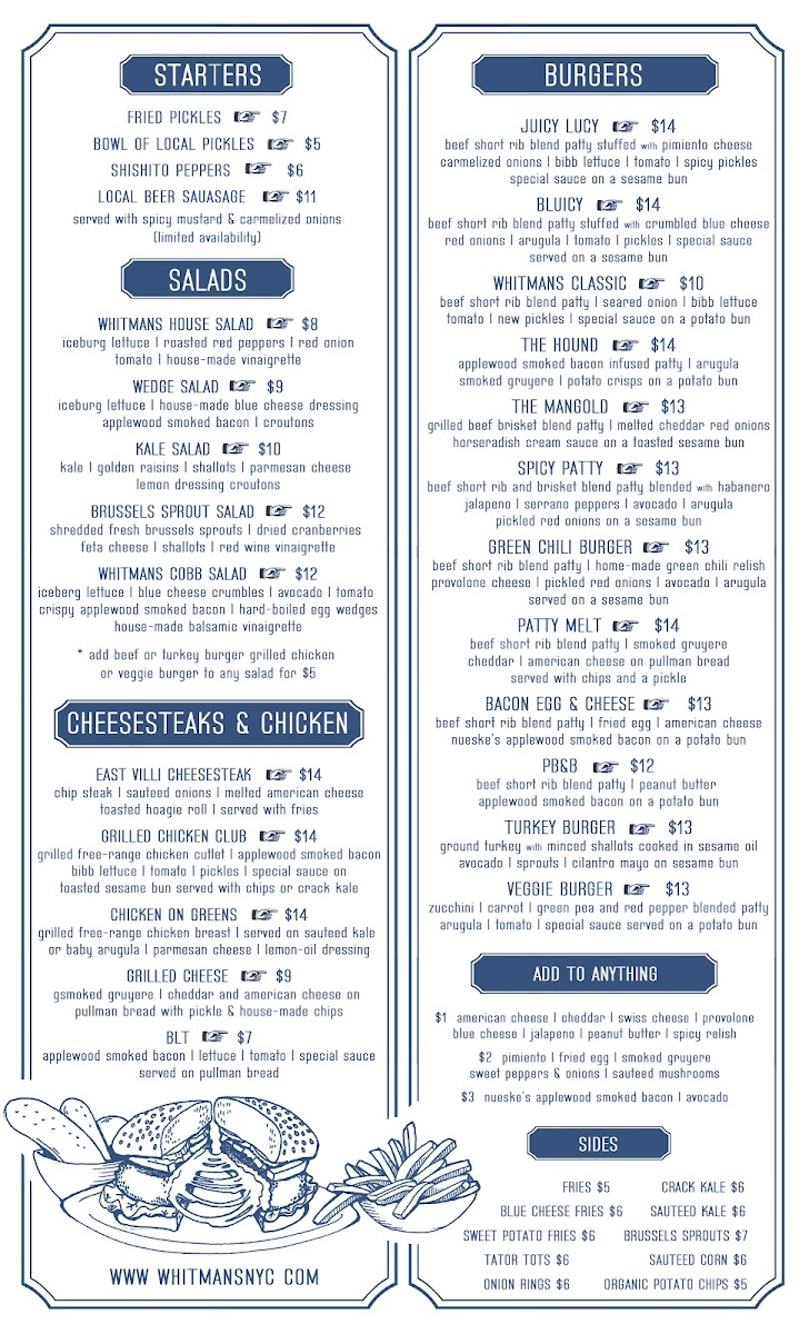 Whitmans Menu - Image 6